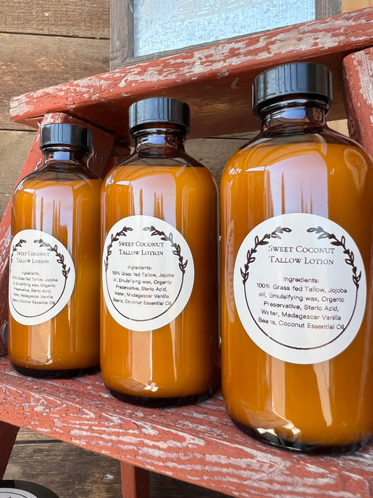 Sweet Coconut Tallow Lotion